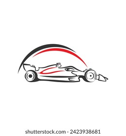 Sports car logo icon. Motor vehicle dealership emblems.EPS 10