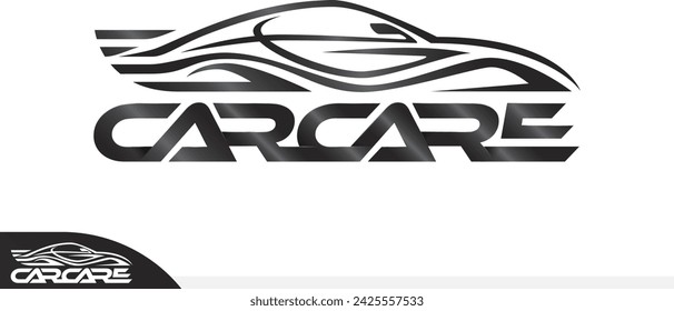 Sports car logo icon. Vehicle silhouette emblems. Auto garage dealership brand identity design elements.
