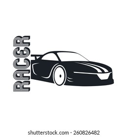 sports car logo template