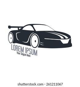 sports car logo template