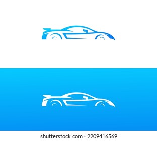 sports car Logo Vector Illustration Template