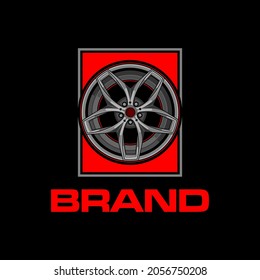 sports car rims or wheels logo