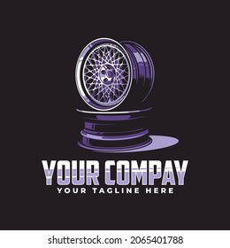 sports car rims or wheels logo