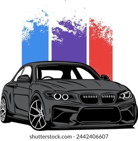 Sportwagen T-Shirt Print Design