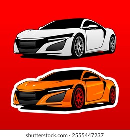 Sports Car vector illustration design