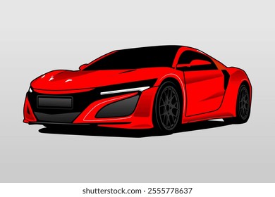 Sports Car vector illustration design