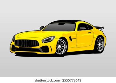 Sports Car vector illustration design