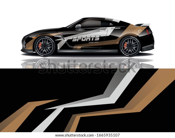 Sports Car Wrapping Decal\
Design
