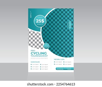 Sports Championship Flyer and Poster Banner for Sports Events, Football, Snowboarding, Cricket, Basketball, Rugby, Cycling Etc Sports League Flyer Leaflet template