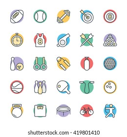 Sports Cool Vector Icons 1