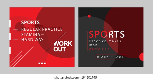 Sports Cover Designgame Templates2021player Promotion ...