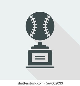 Sports cup - Vector web icon