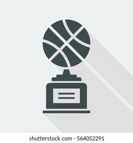 Sports cup - Vector web icon