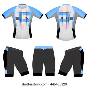 Sports cycling,cycling vest vector design on a white background