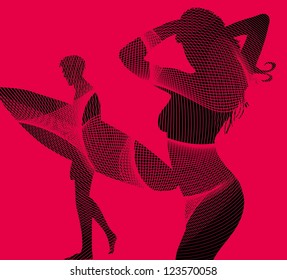 sports and dance vector art