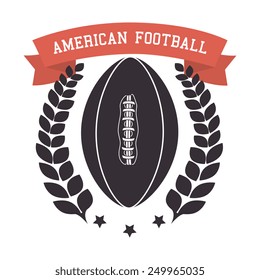 Sports design over white background ,vector illustration.