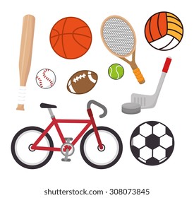 Sports digital design, vector illustration.