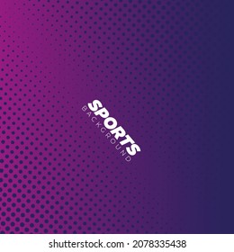 Sports Dots halftone vector sports background design for digital, social media, website design and printed
design
