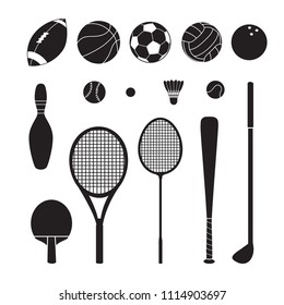 Sports Equipment black