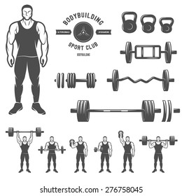 Sports equipment for bodybuilding and exercise.