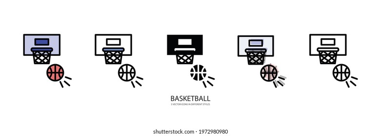 sports equipment vector type icon