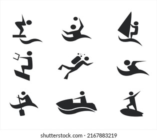 Sports Equipment vectors with white background