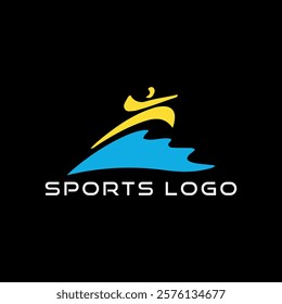 sports event logo design vector