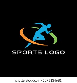 sports event logo design vector