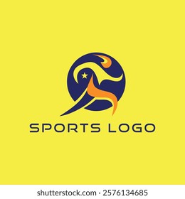 sports event logo design vector