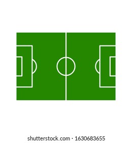 Sports field. Football. Soccer. Playground. simple icon. vector illustration