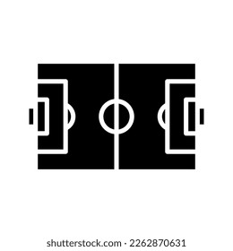 Sports field. Football. Soccer. Playground. simple icon. vector illustration