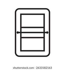 sports field. Volleyball court. Illustration of flat vectors.