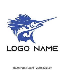 sports fish modern adventure logo
