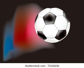 Sports. Football. A ball.