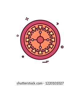Sports and games icon design vector