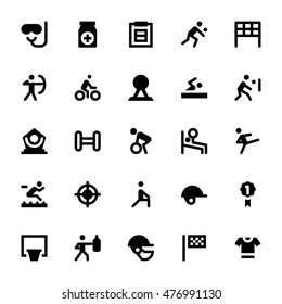 Sports and Games Vector Icons 3