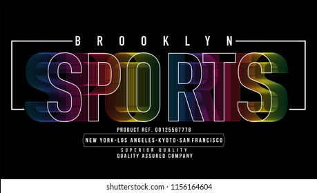 sports graphic for apparel