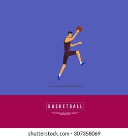 Sports Graphic Design - Basketball 