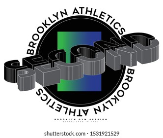 sports graphic for fashion design