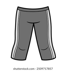 Sports grey breeches for training . Image produced without the use of any form of AI software at any stage.