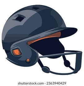 Sports helmet design over white