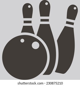 Sports icon - bowling icon