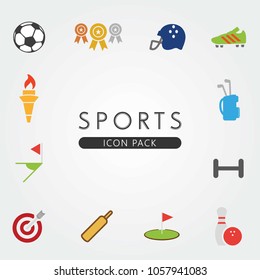 Sports Icon Collection Vector