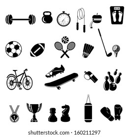 Sports icon collection - vector illustration