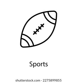 Sports icon design stock illustration
