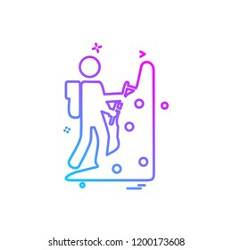 Sports icon design vector