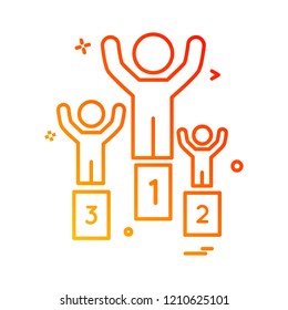 Sports icon design vector 