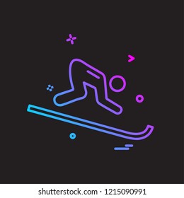Sports icon design vector