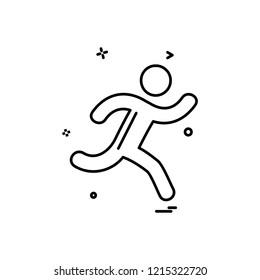 Sports icon design vector