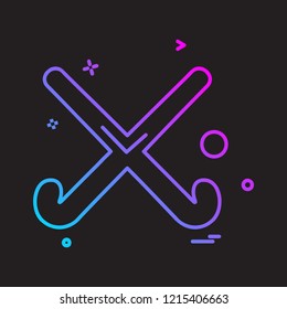 Sports icon design vector 